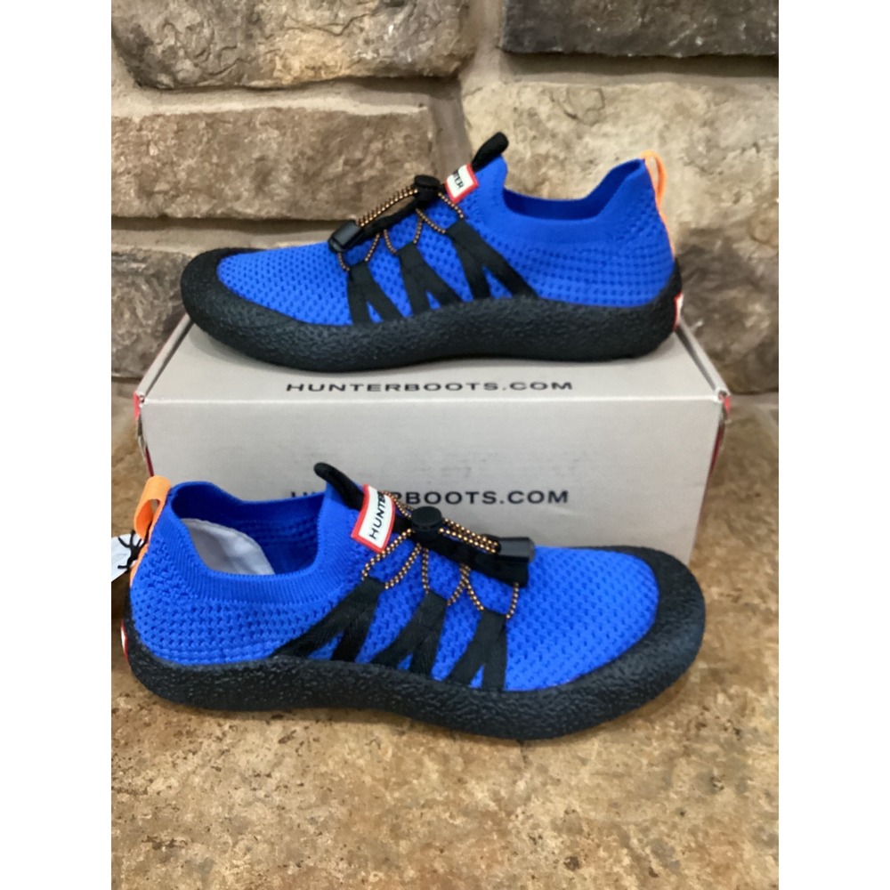 Hunter Big Kid Travel Water Shoe Dark Blue Mesh Sneaker 5M 9WTHX-01-5C New